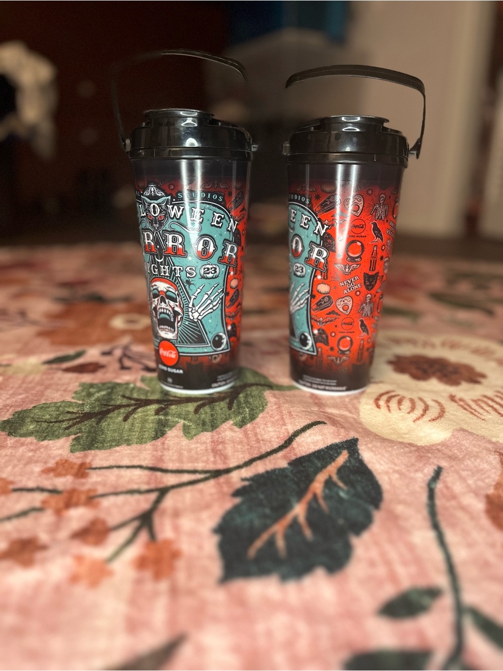 2 Universal Studios Halloween Horrow Nights Coca-Cola Freestyle Cups